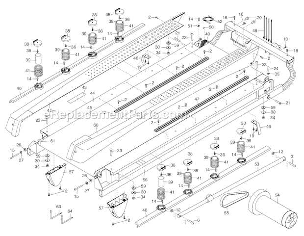 nordictrack treadmill parts diagram