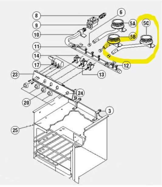 atwood rv stove parts diagram