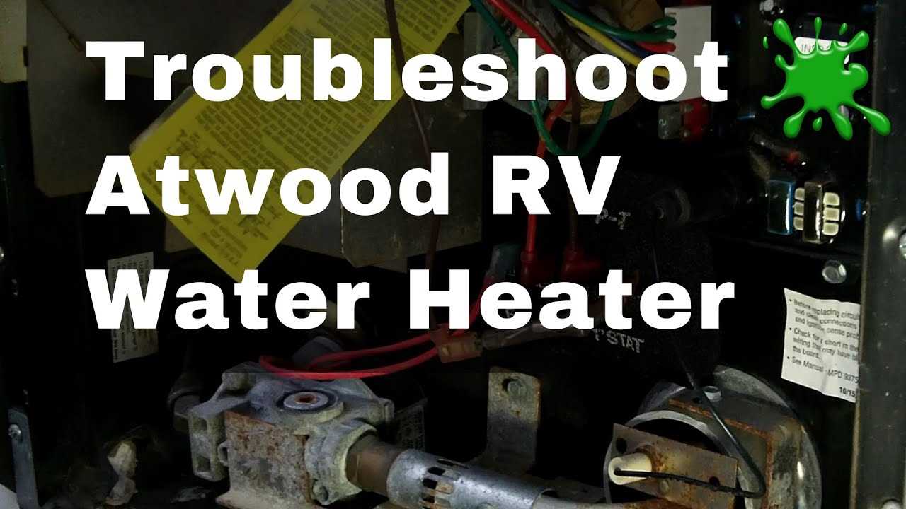 atwood rv water heater parts diagram