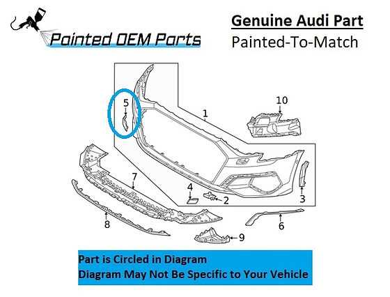 audi a3 body parts diagram