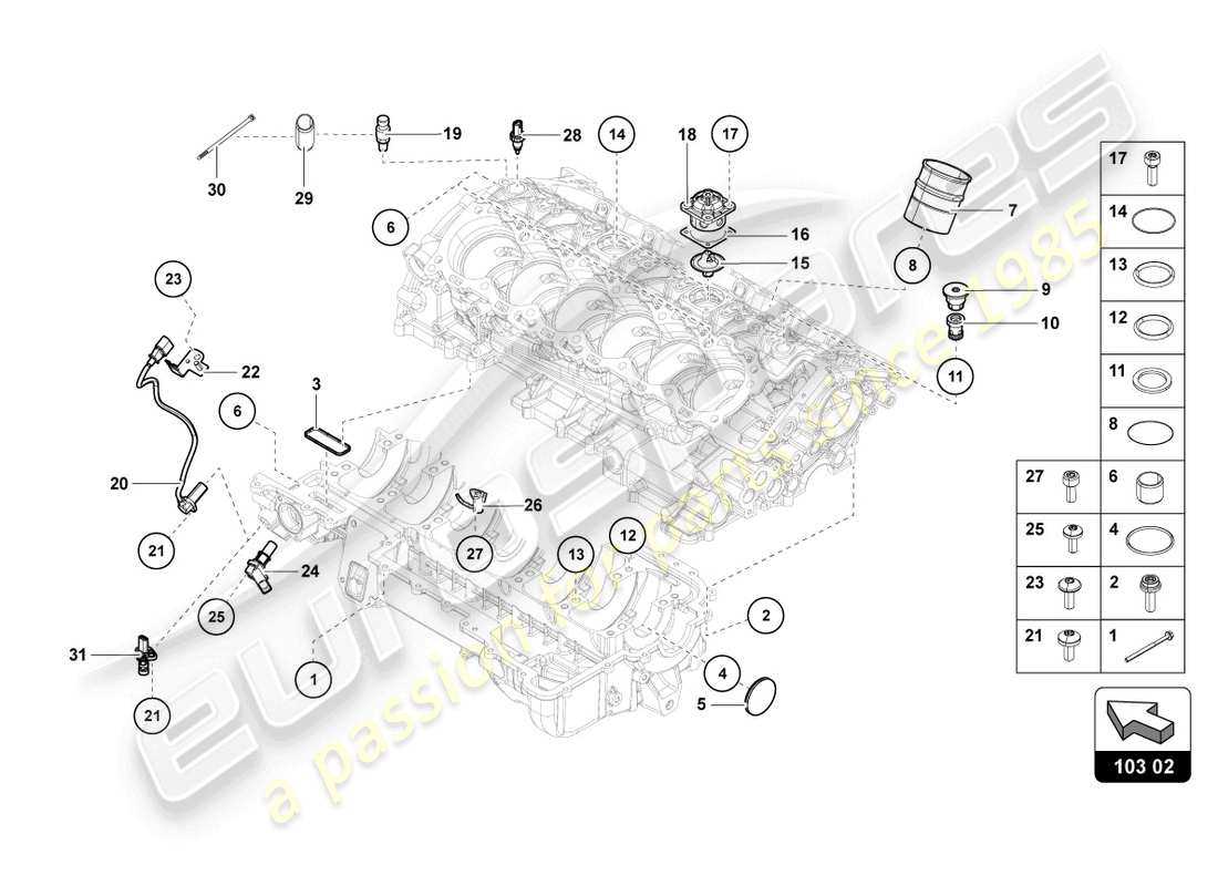 audi a4 engine parts diagram