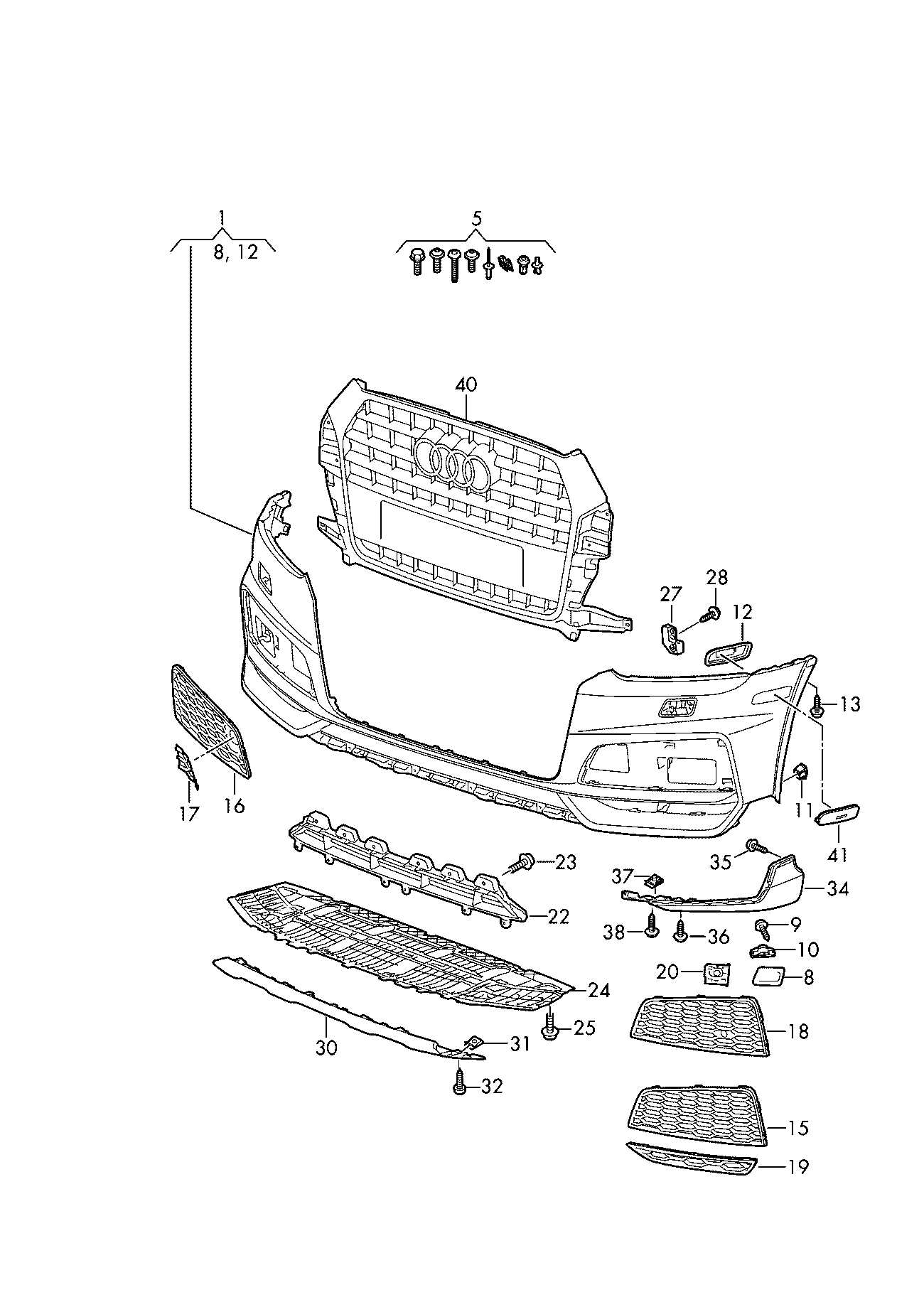 audi q3 parts diagram