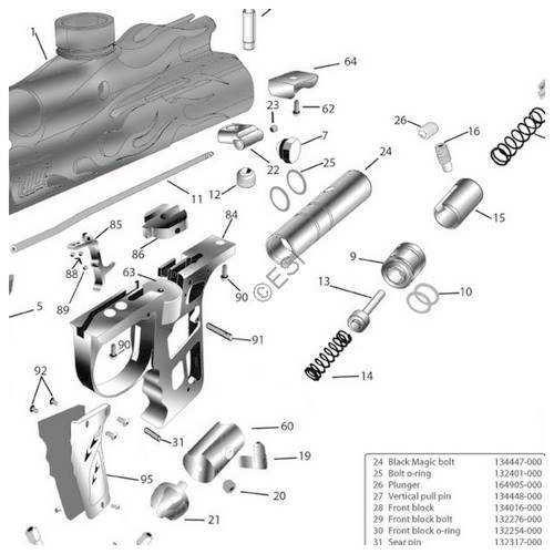 autococker parts diagram