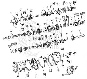 ax15 transmission parts diagram