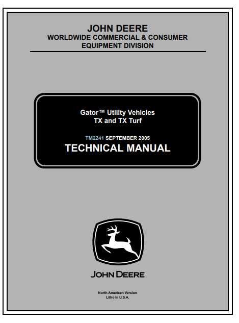 john deere gator tx parts diagram