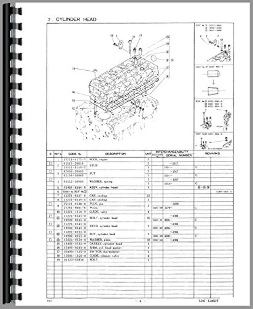 kubota v2403 engine parts diagram