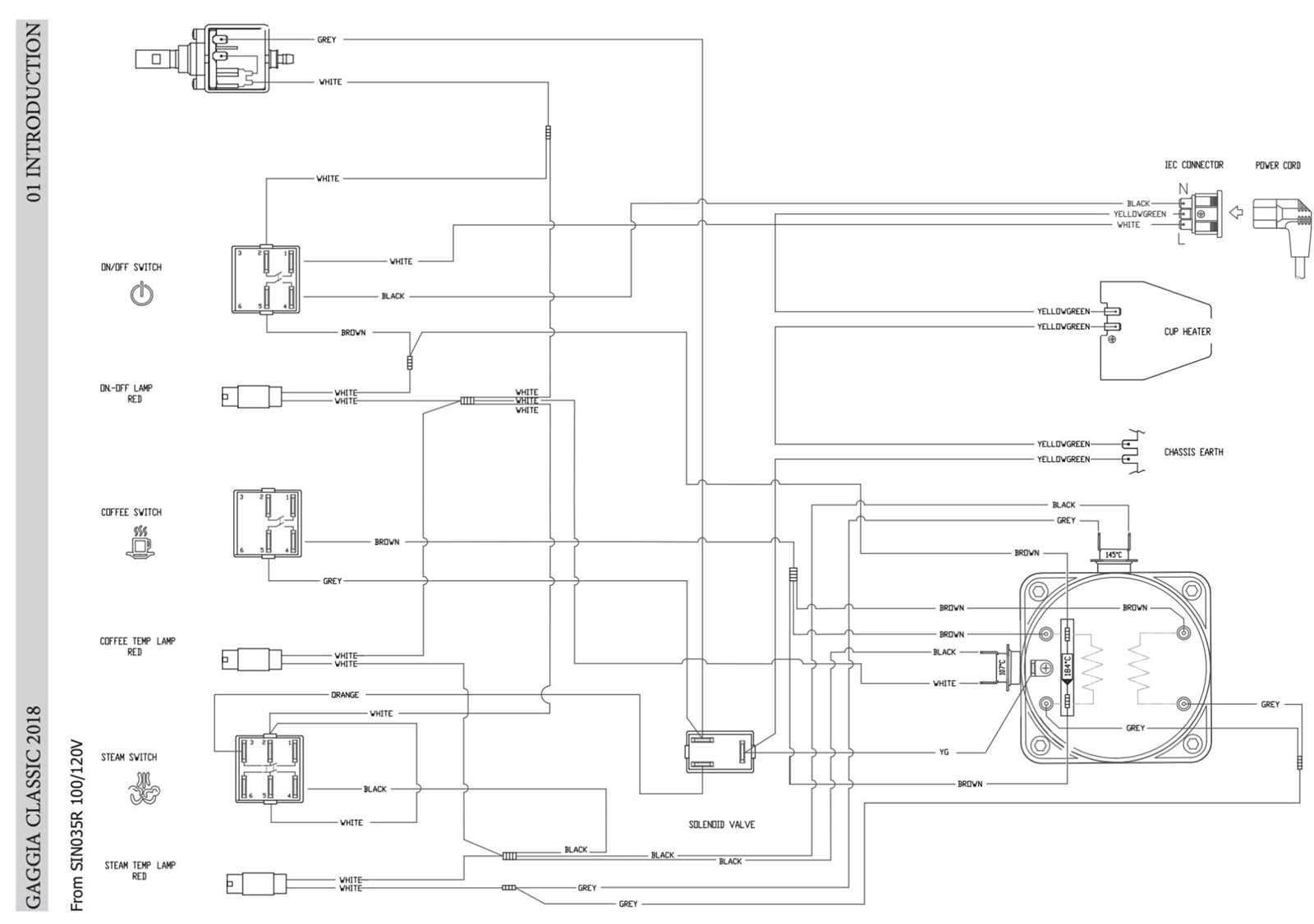 gaggia parts diagram