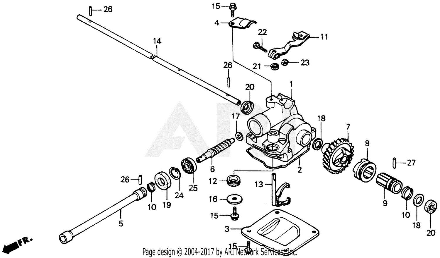 honda hrs21 parts diagram