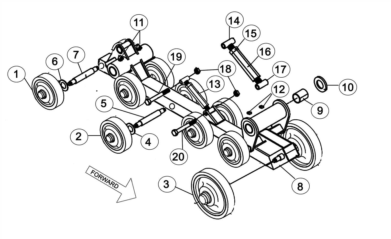 cat 247b parts diagram