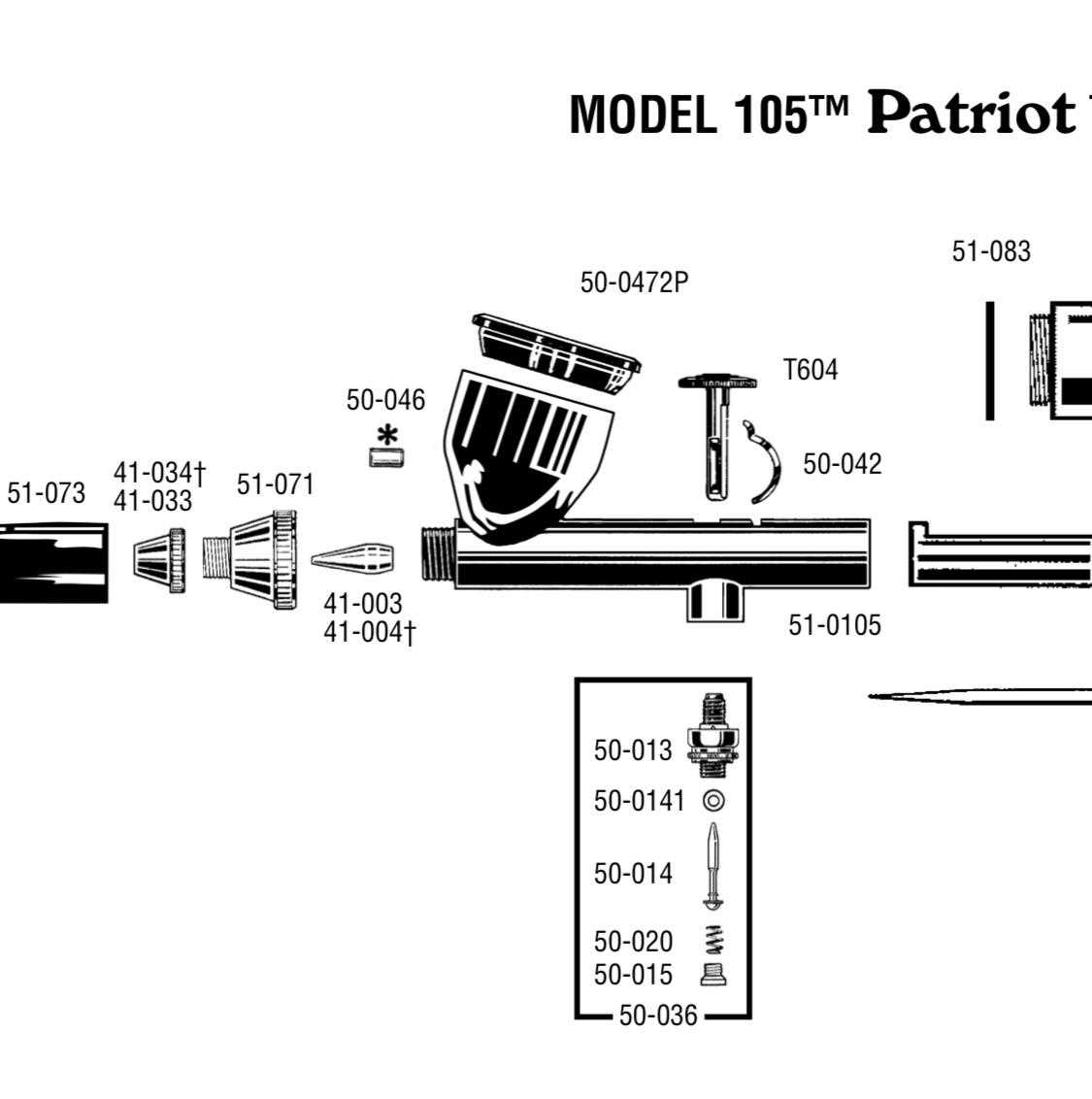 badger patriot 105 parts diagram