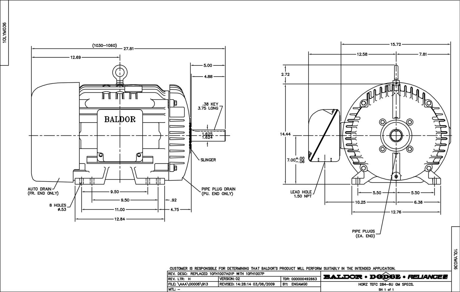 baldor motor parts diagram