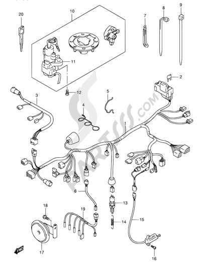 bandit parts diagram