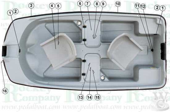 bass boat parts diagram