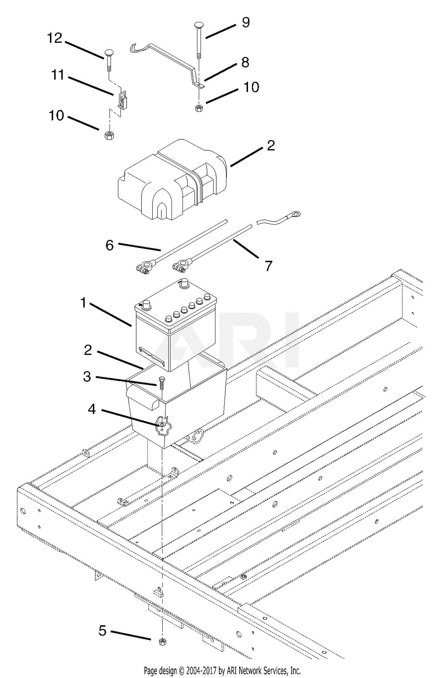 battery parts diagram
