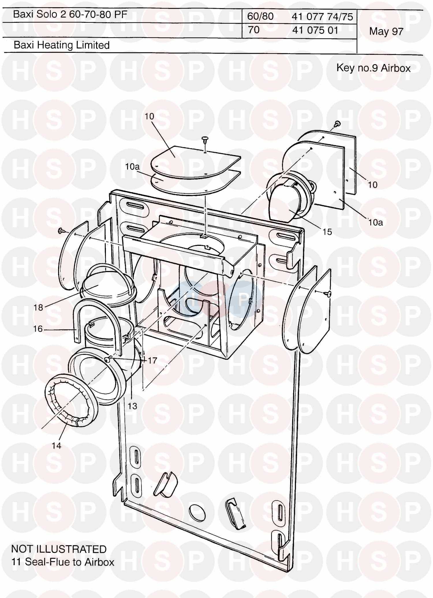 baxi boiler parts diagram