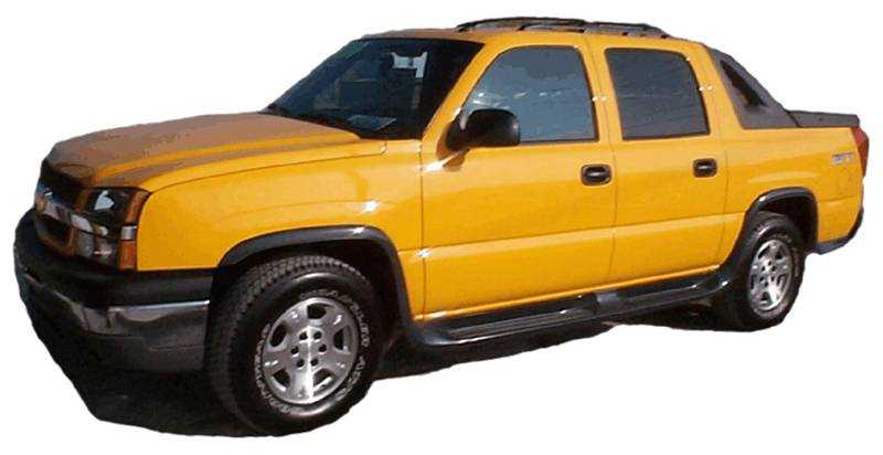 chevy avalanche body parts diagram