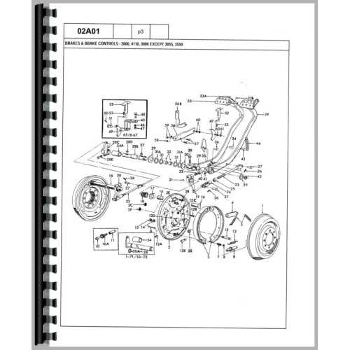 ford 5000 tractor parts diagram