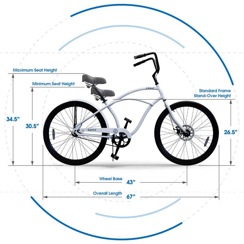 beach cruiser parts diagram