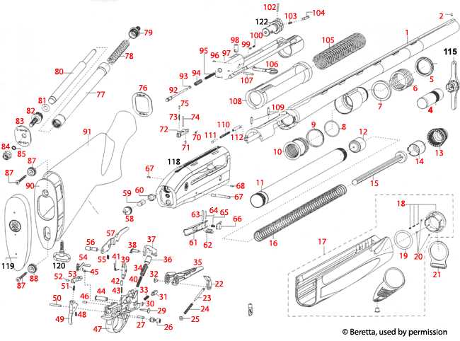 beretta 92 parts diagram