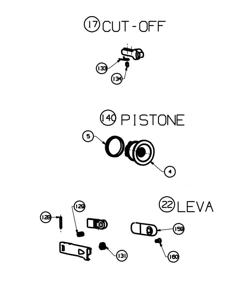 beretta a400 parts diagram