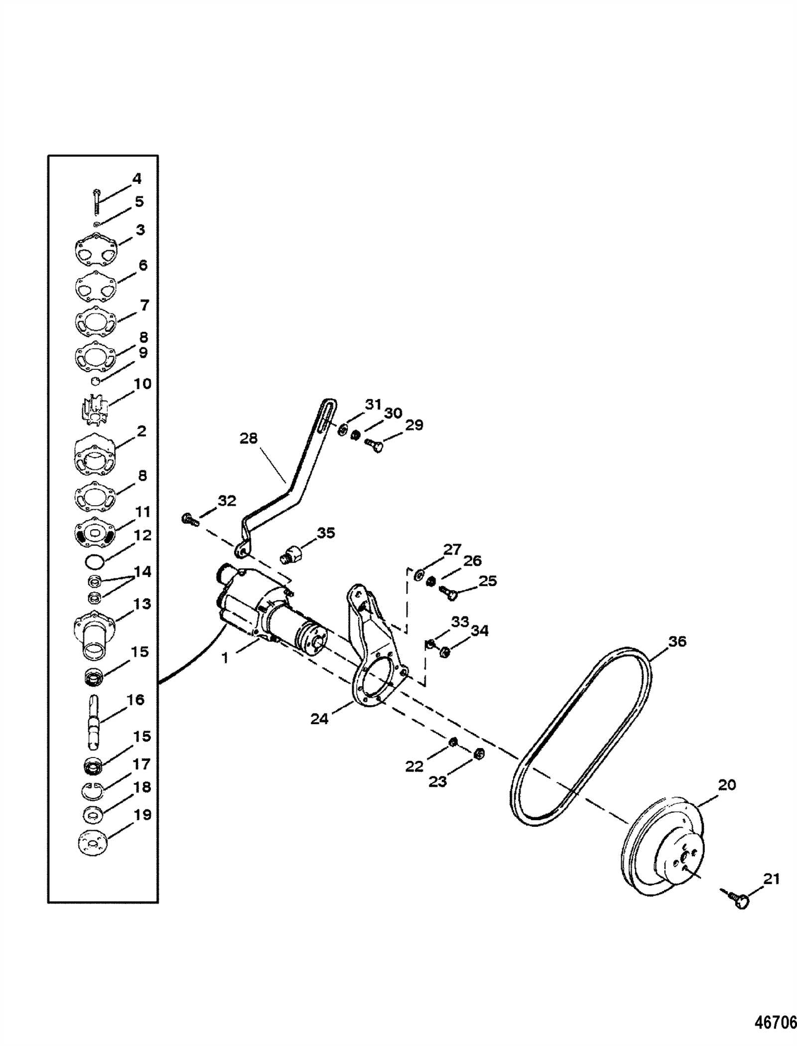 bravo 2 parts diagram