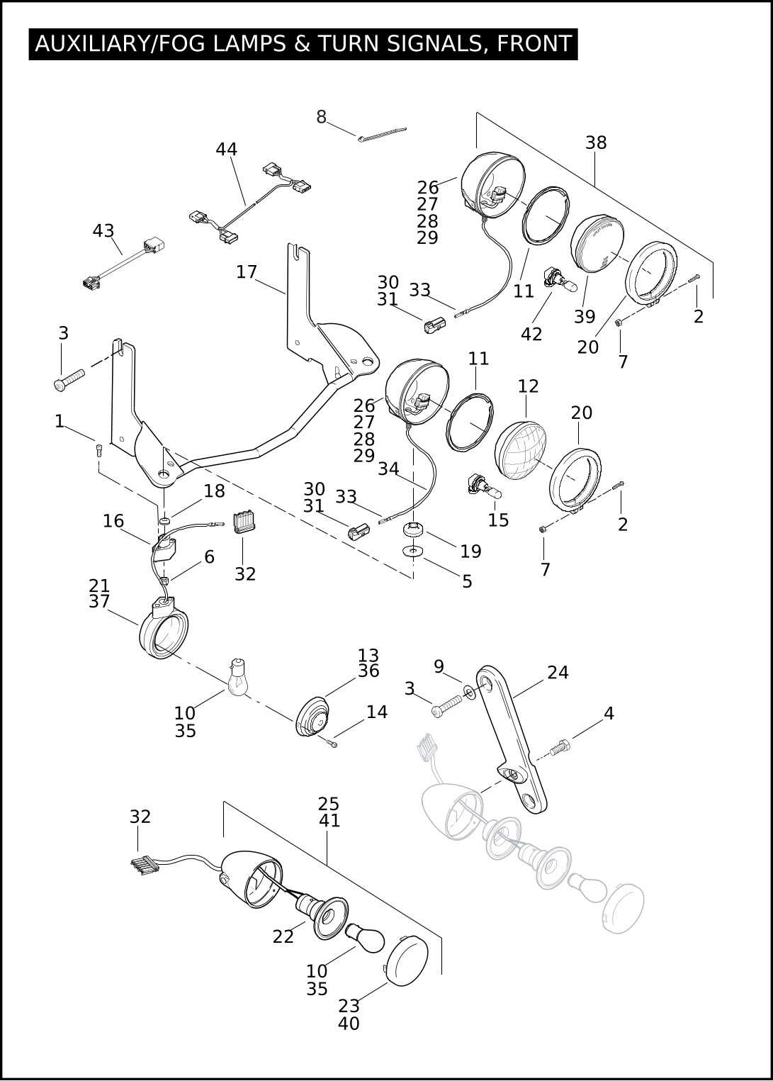 harley davidson oem parts diagram