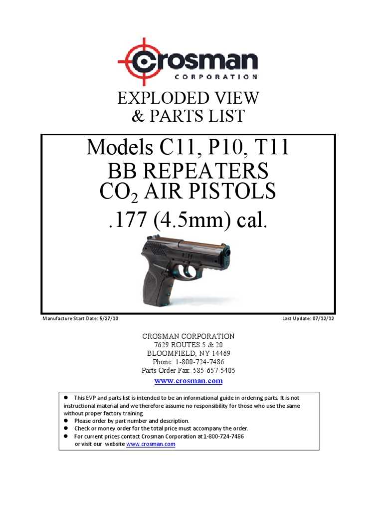 crosman 2100 parts diagram