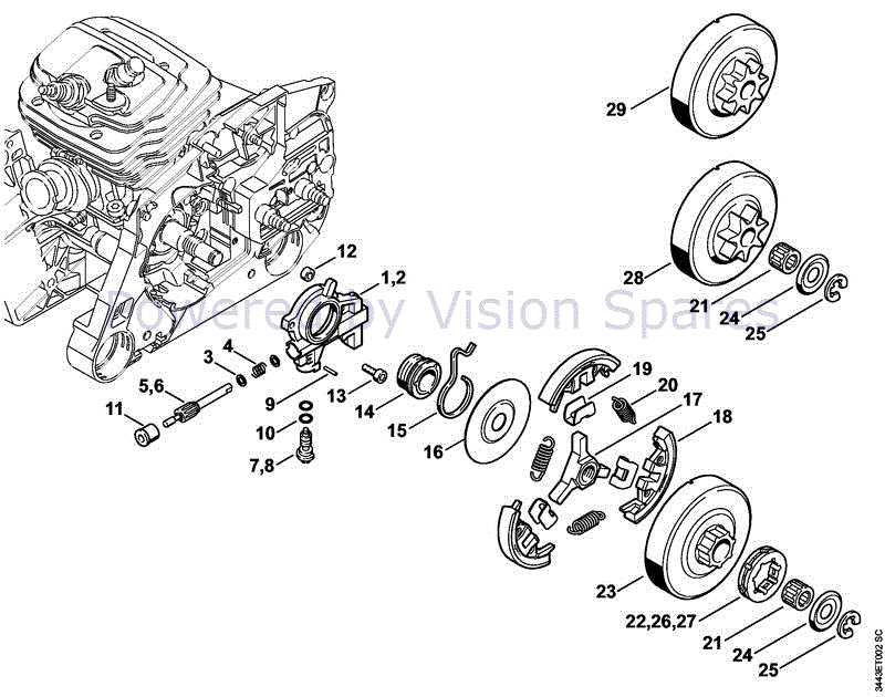 ms 461 parts diagram