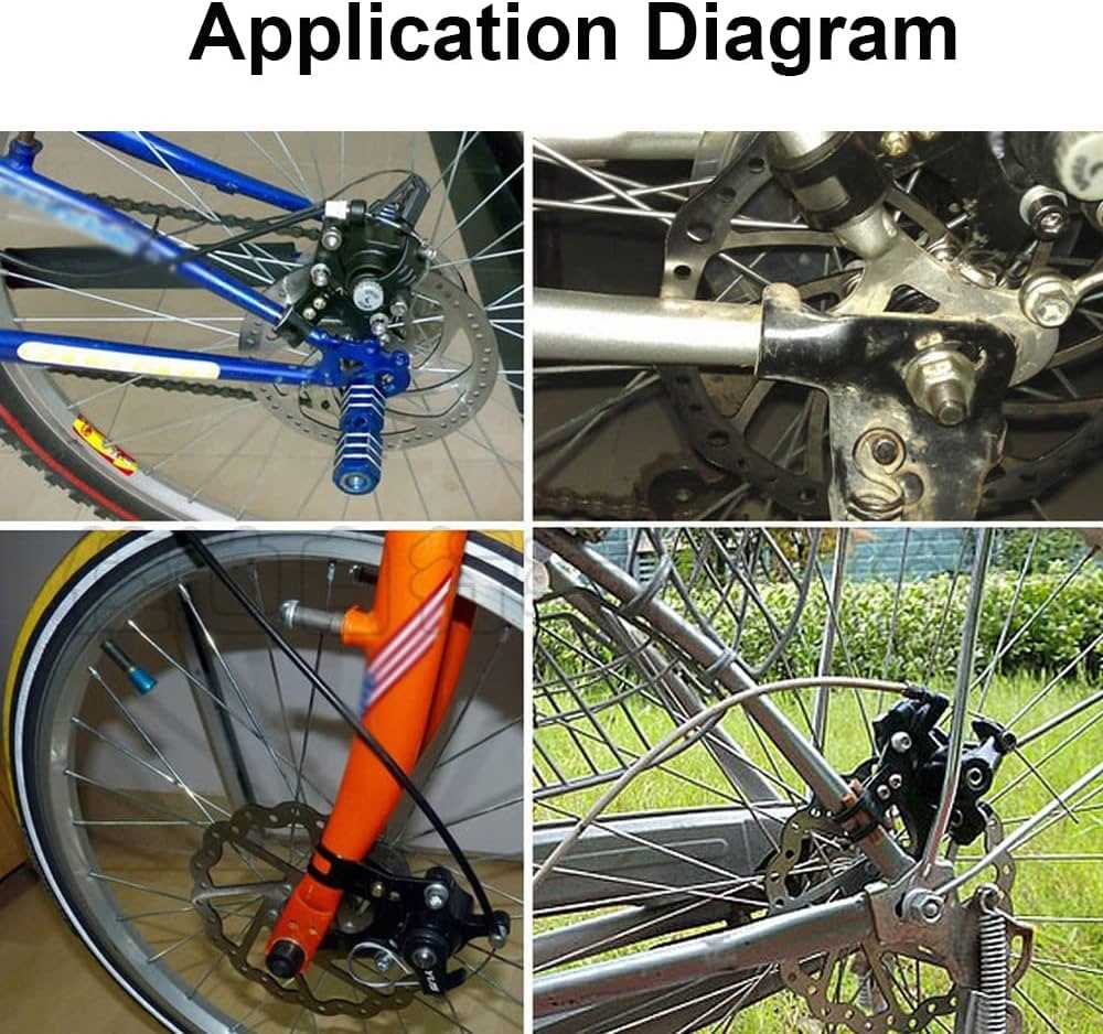 bicycle disc brake parts diagram