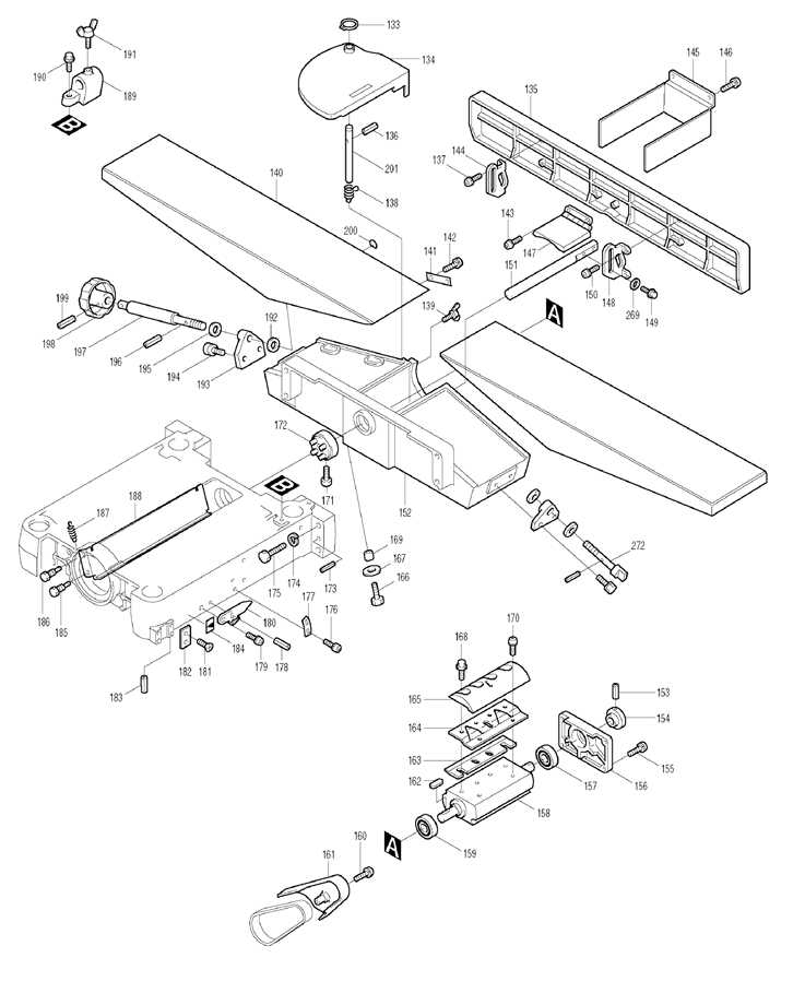 delta planer parts diagram