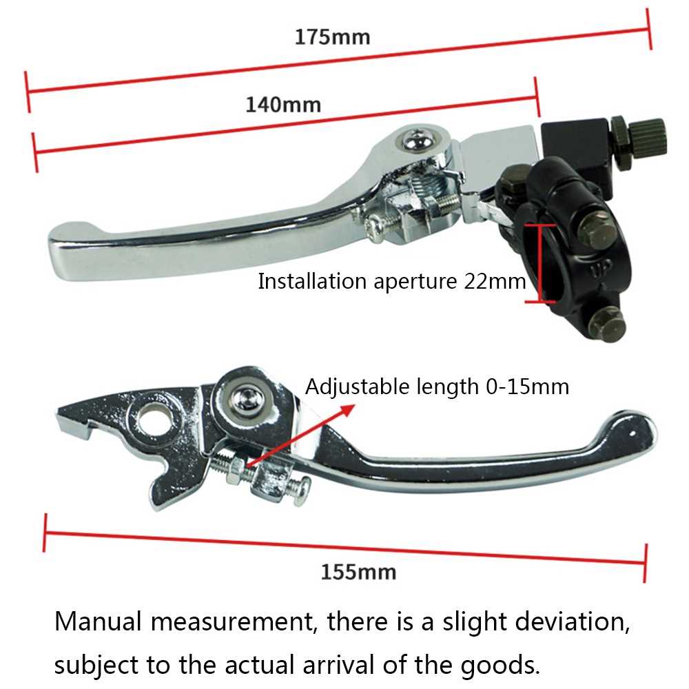 bike brake lever parts diagram