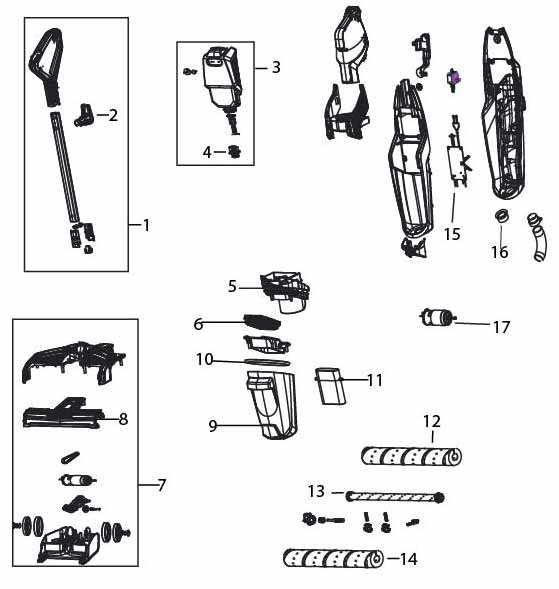 bissell crosswave parts diagram