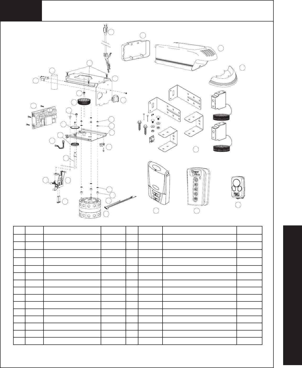 wayne dalton garage door parts diagram