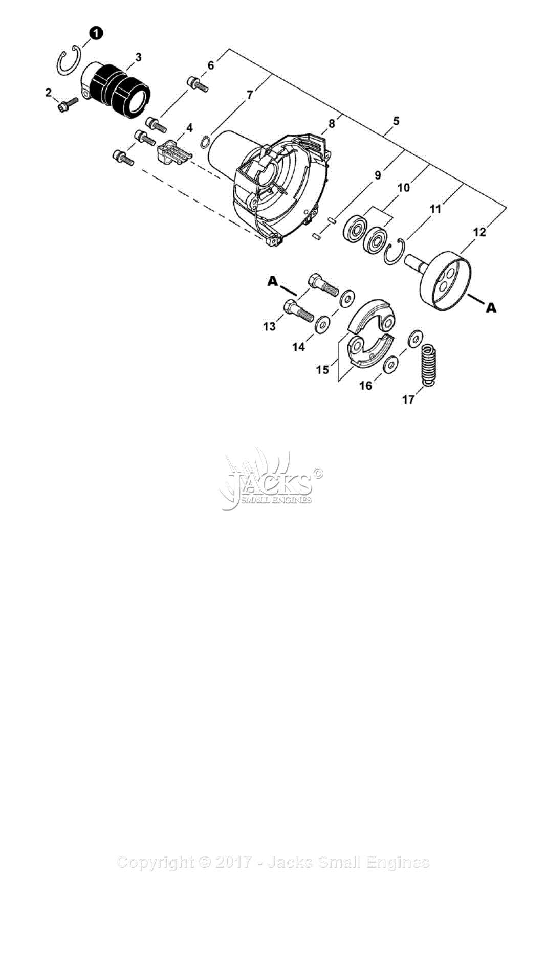 echo pas 266 parts diagram