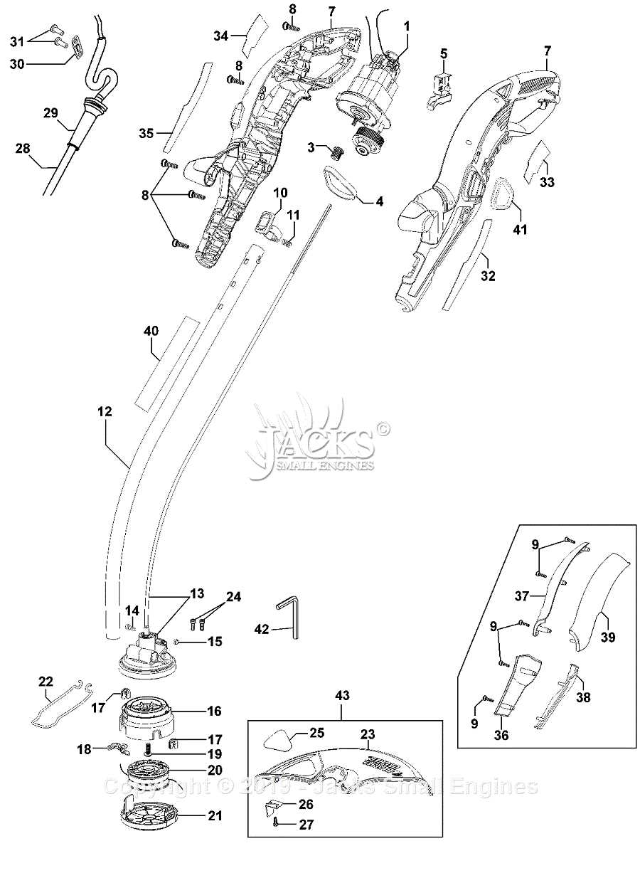 black & decker gh1000 parts diagram