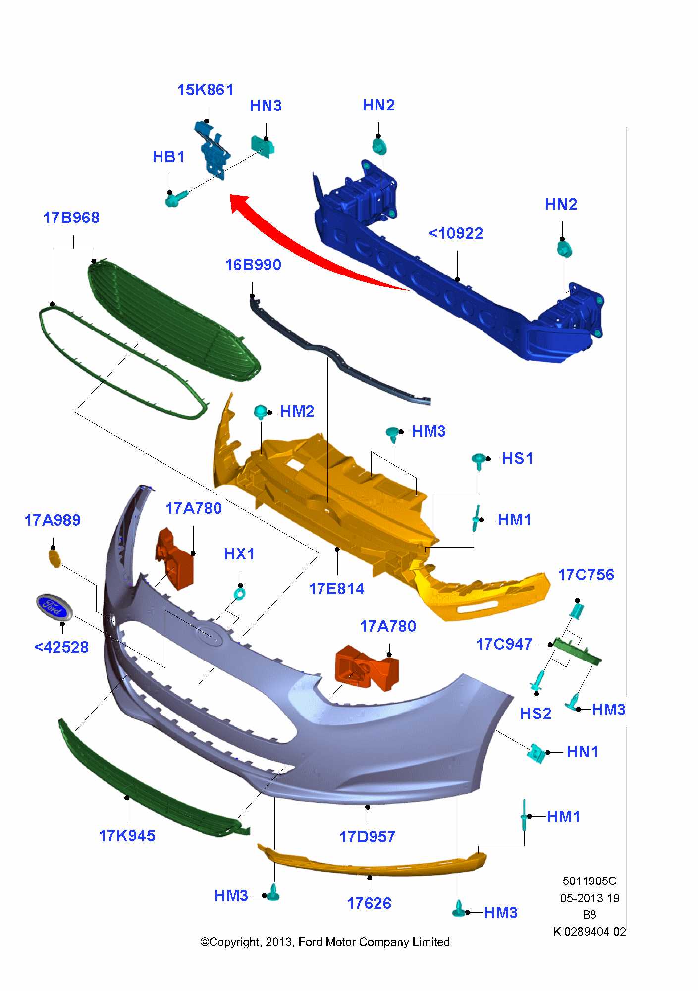 parts catalogue ford focus body parts diagram