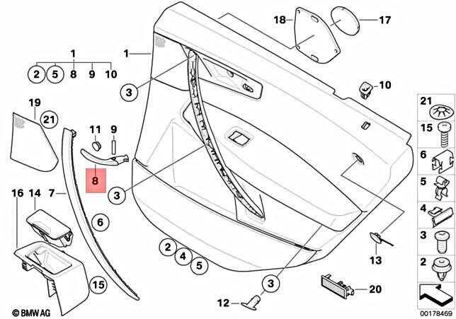 bmw door parts diagram