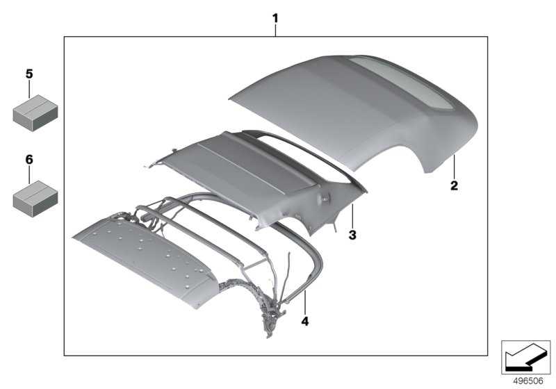 bmw e36 convertible parts diagram