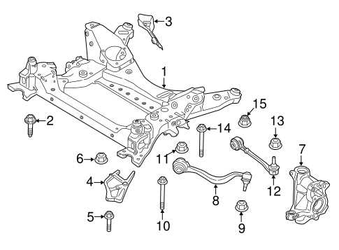 bmw suspension parts diagram
