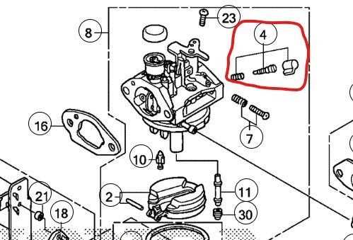 honda gx390 carburetor parts diagram