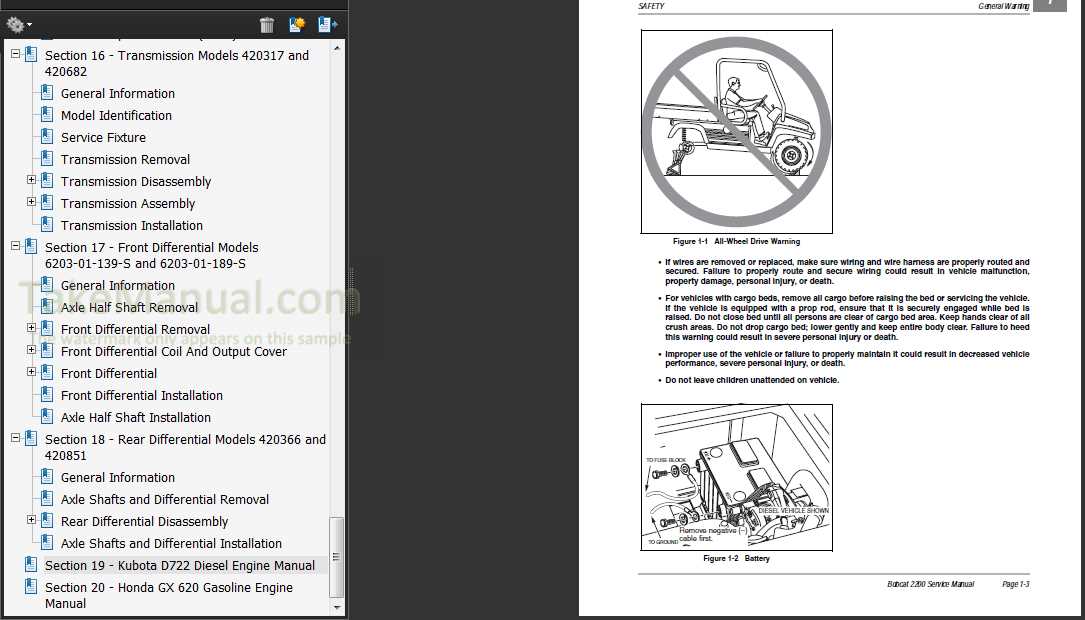 bobcat 2200 parts diagram