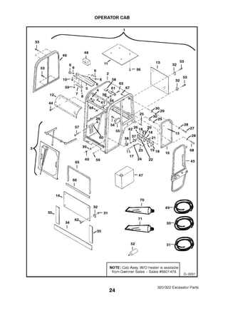 bobcat 322 parts diagram