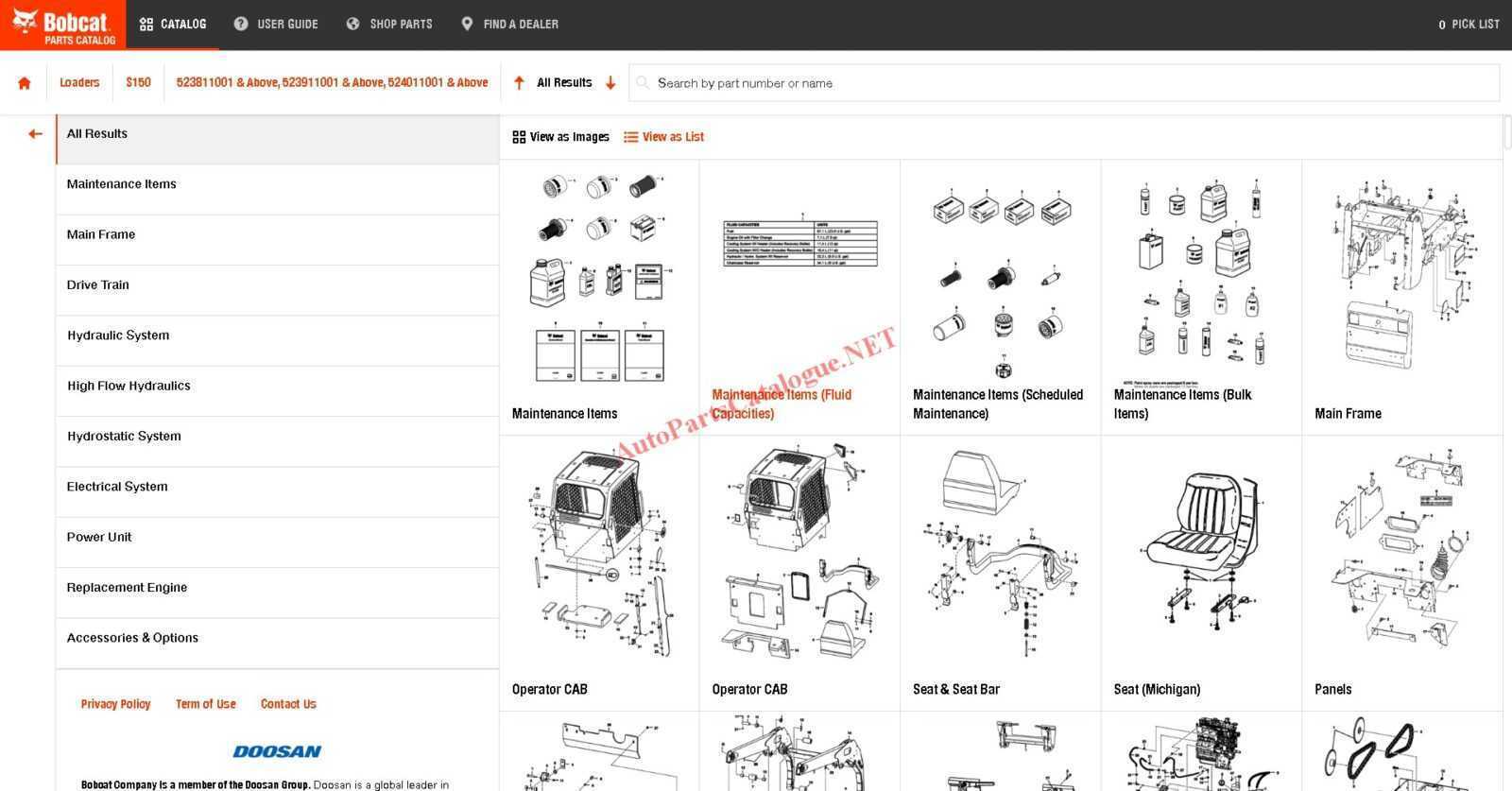 bobcat online parts diagram