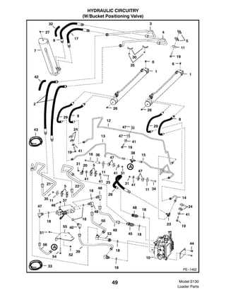 bobcat s130 parts diagram