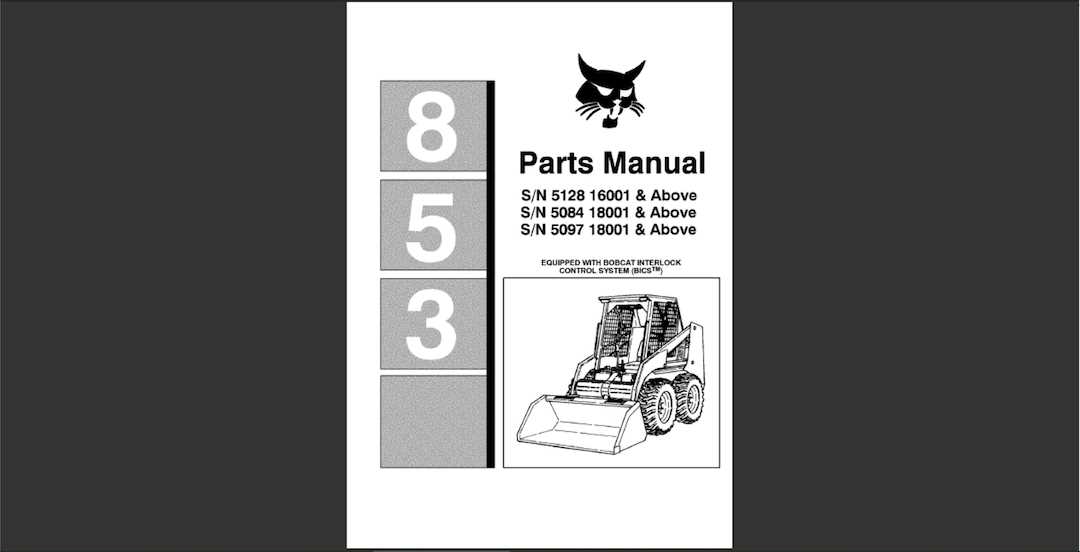 bobcat s150 parts diagram