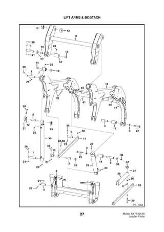 bobcat s150 parts diagram