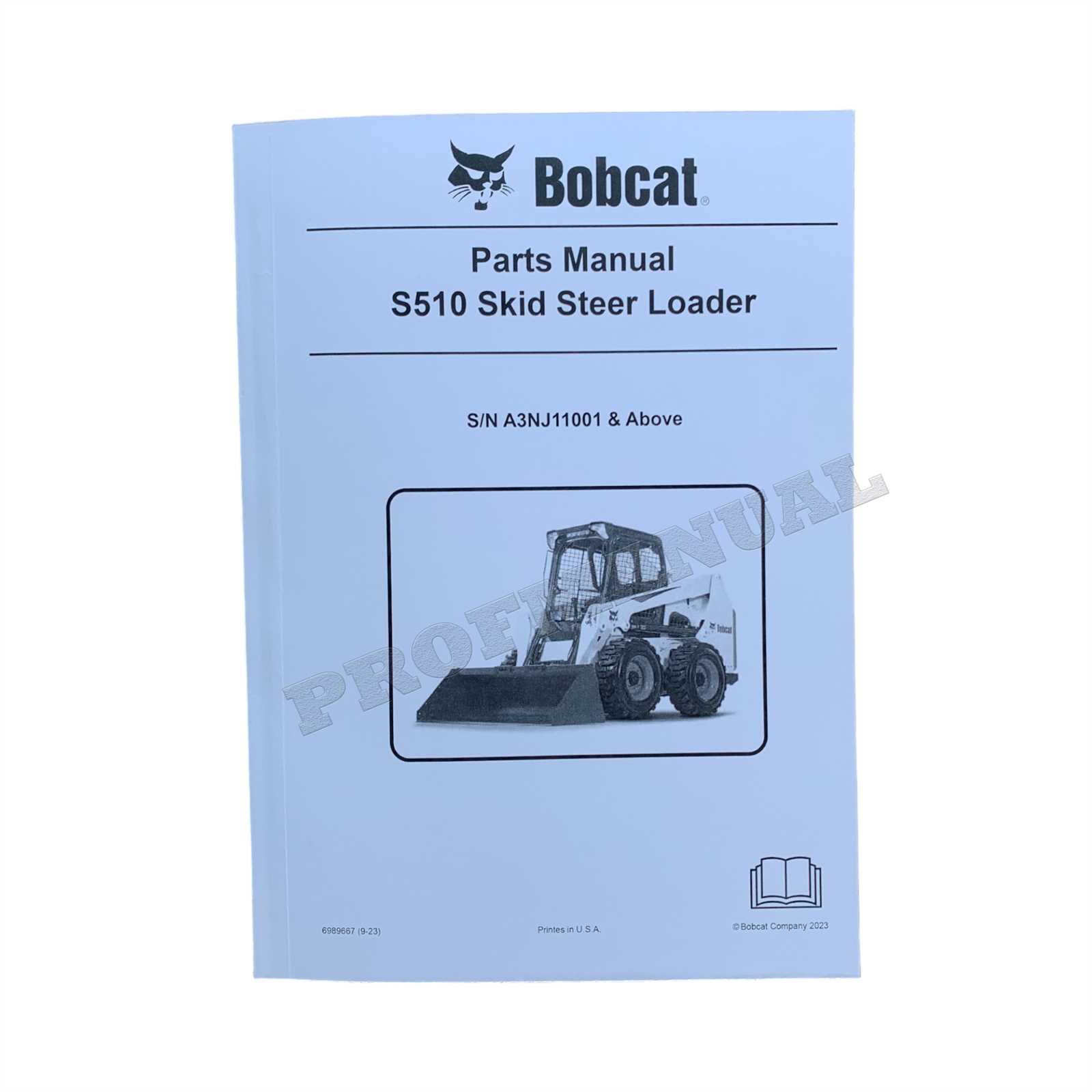 bobcat skid loader parts diagram