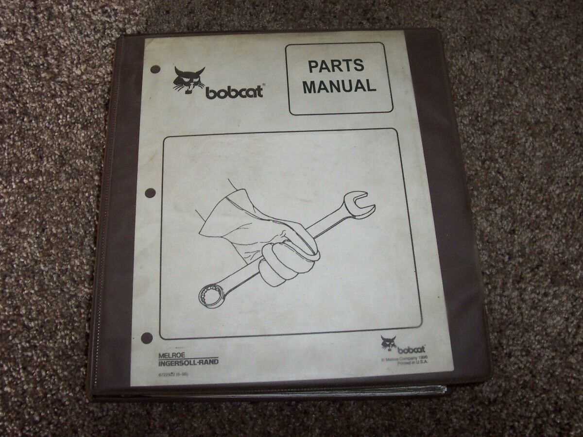 bobcat skid steer parts diagram