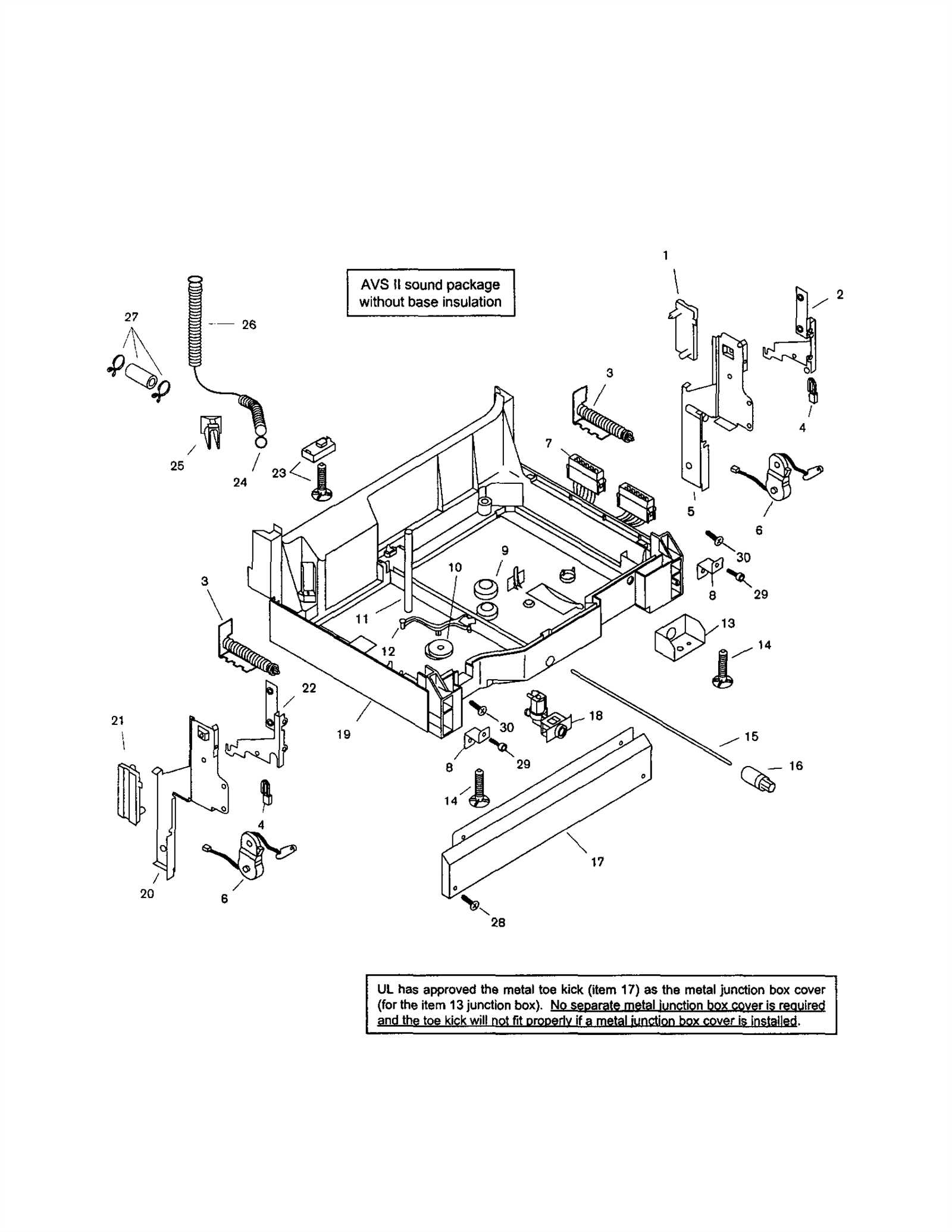 bosch dishwasher silence plus 44 dba parts diagram