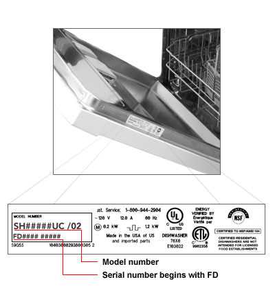 bosch silence plus 50 dba parts diagram